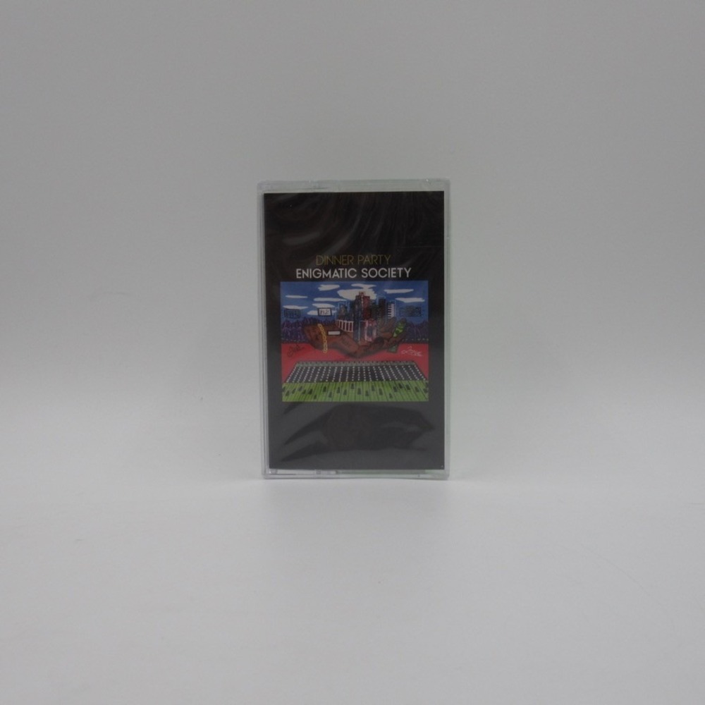 Dinner Party Enigmatic Society Cassette Tape Green 2023 Sounds of Crenshaw NEW